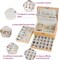 5-Layer Earring Jewelry Box with Lock – Stud, Necklace, Ring Organizer for Women and Girls